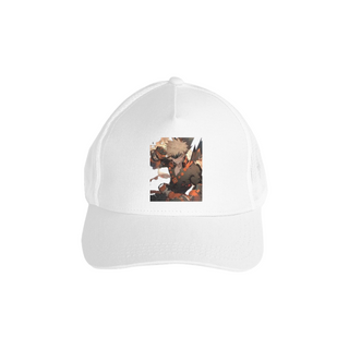 Nome do produtoBoné Americano Trucker Aba Curva Anime Boku no Hero Bakugou