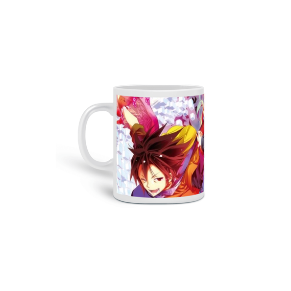 Caneca Porcelanato Personalizada Anime No Game No Life