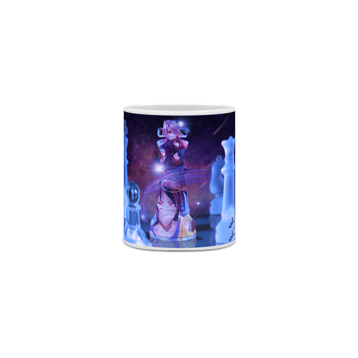 Nome do produto: Caneca Porcelanato Personalizada Anime No Game No Life