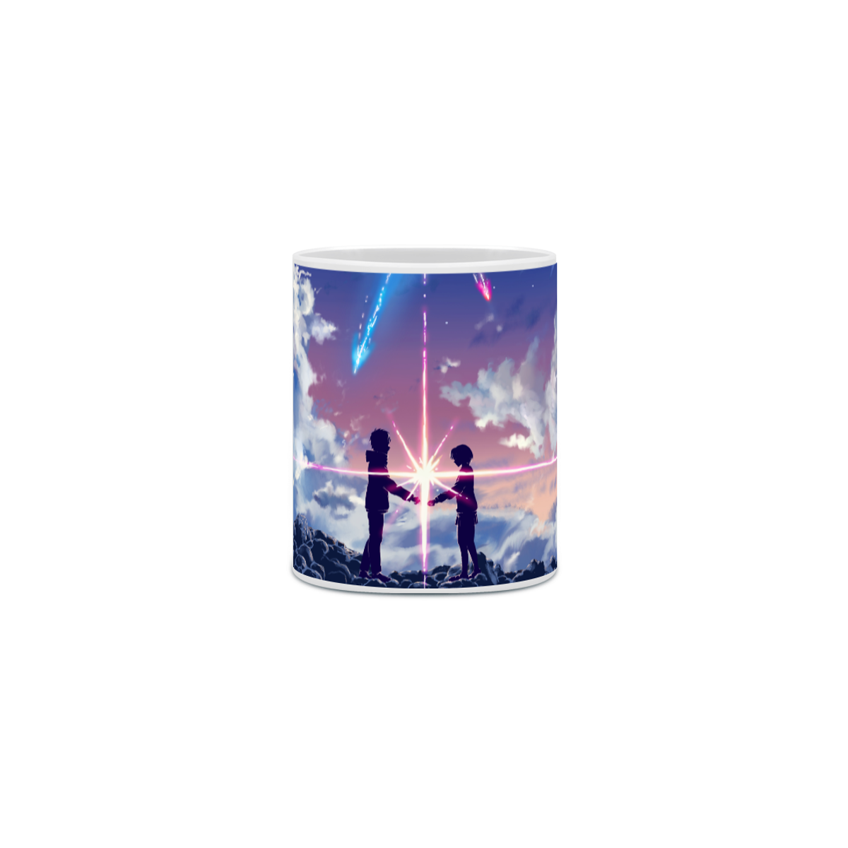 Nome do produto: Caneca Porcelanato Personalizada Anime Your Name