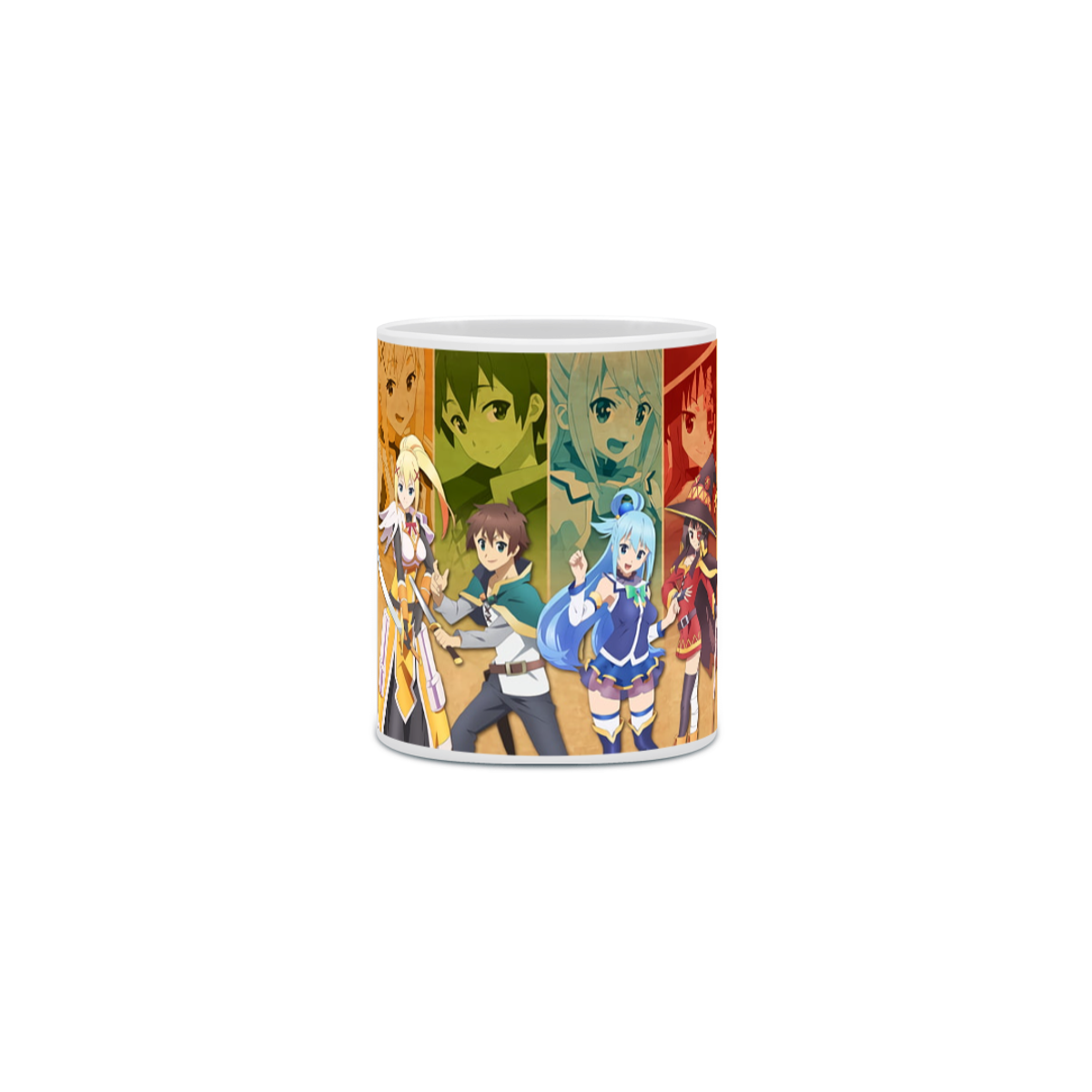 Nome do produto: Caneca Porcelanato Personalizada Anime Konosuba