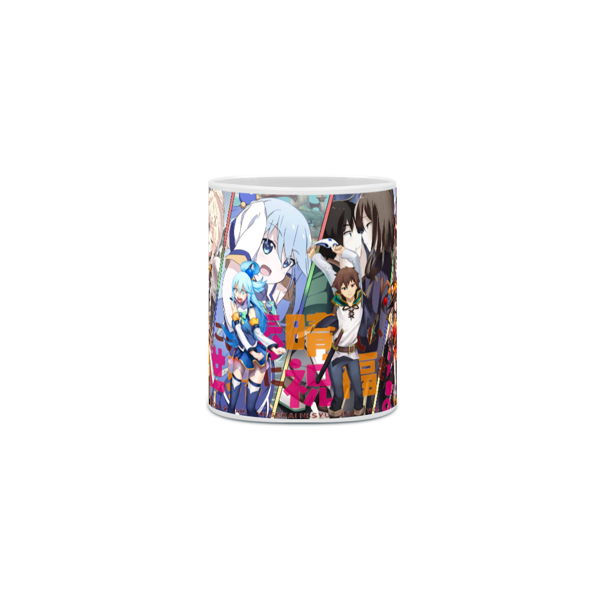 Nome do produto: Caneca Porcelanato Personalizada Anime Konosuba