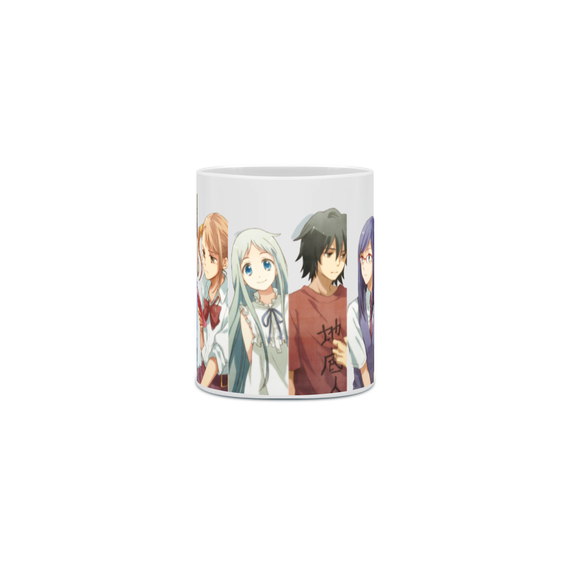 Caneca Porcelanato Personalizada Anime Ano Hita Hana