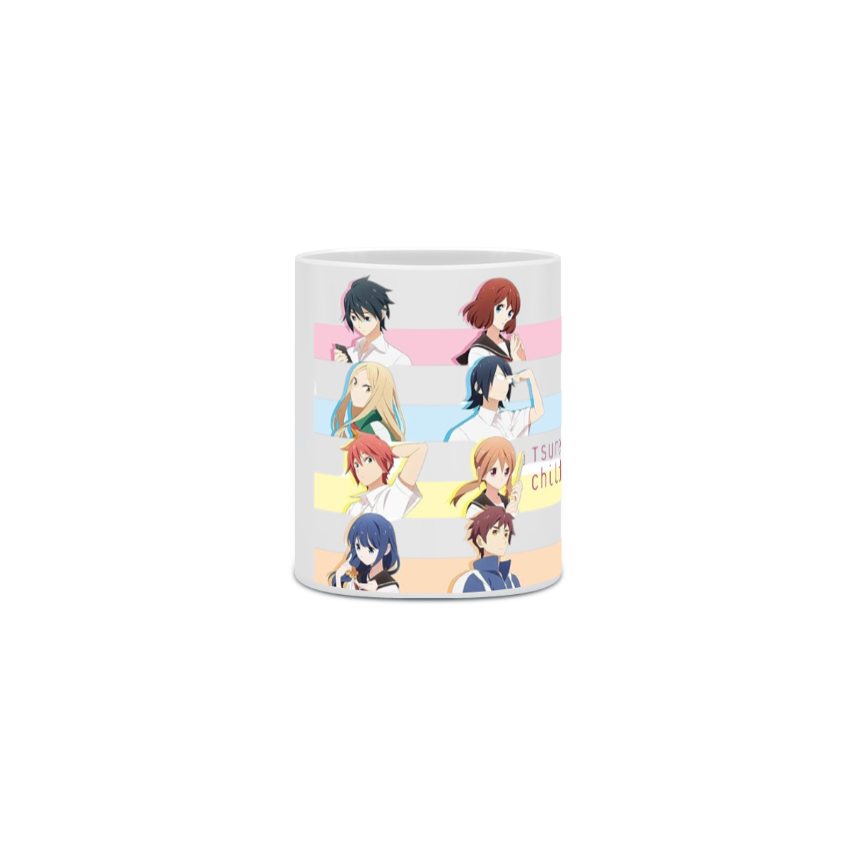 Nome do produto: Caneca Porcelanato Personalizada Anime Tsurezure Children
