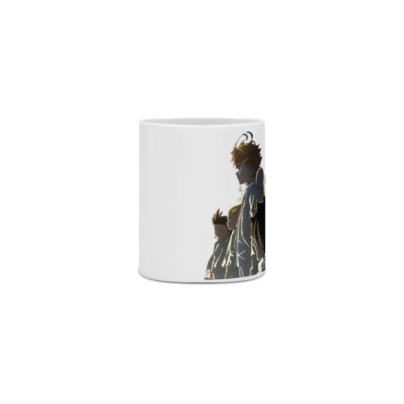 Caneca Porcelanato Personalizada Anime The Promised 