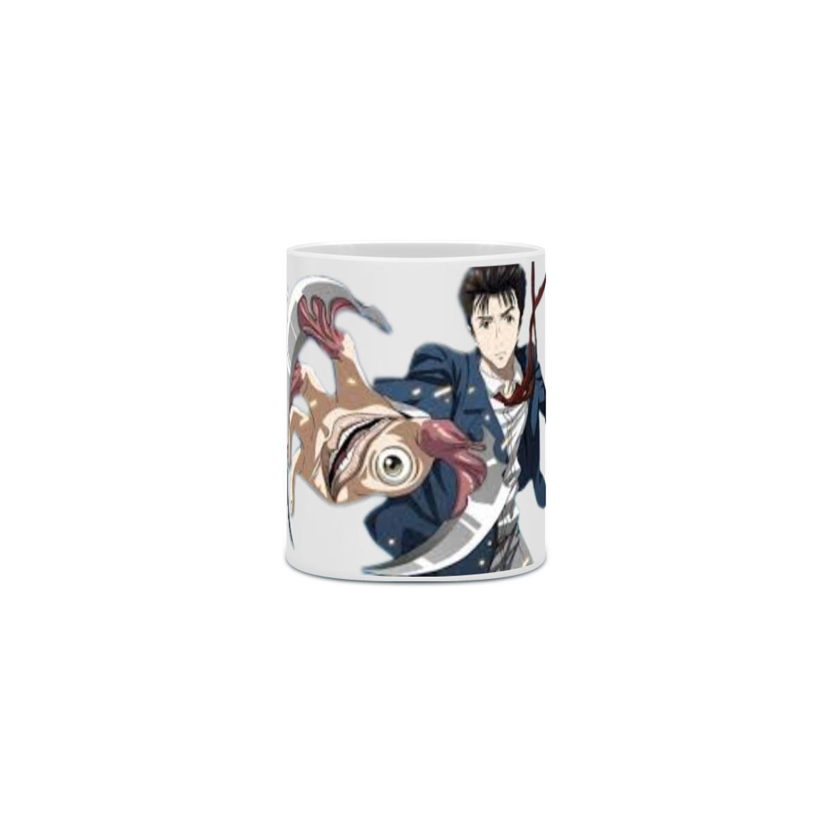 Nome do produto: Caneca Porcelanato Personalizada Anime Parasyte