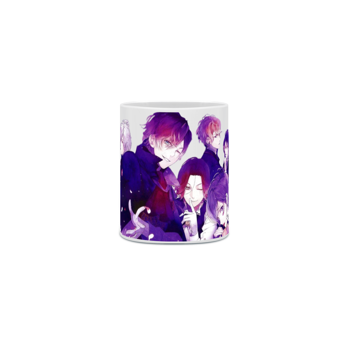 Nome do produto: Caneca Porcelanato Personalizada Anime Diabolik Lovers