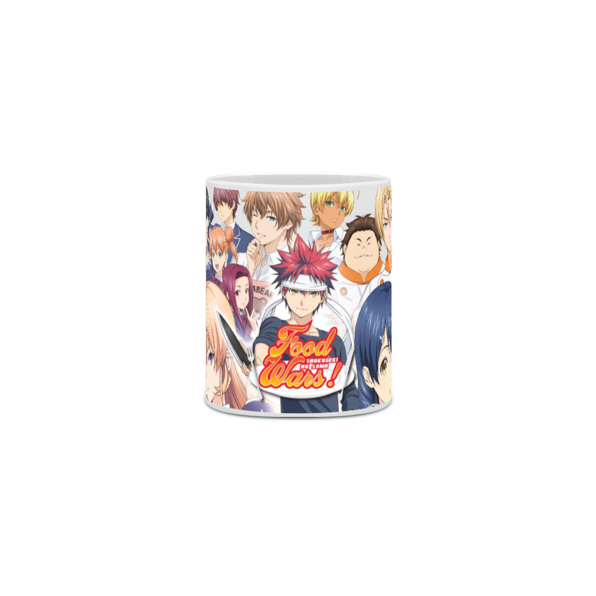 Nome do produto: Caneca Porcelanato Personalizada Anime Shokugeki no Souma
