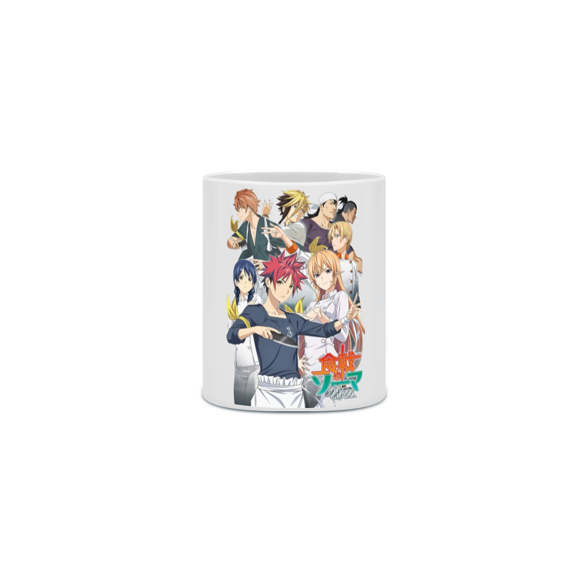 Nome do produto: Caneca Porcelanato Personalizada Anime Shokugeki no Souma