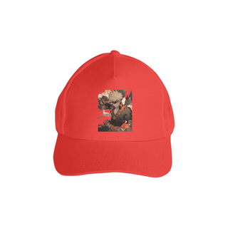 Nome do produtoBoné Americano Trucker Aba Curva Anime Boku no Hero Bakugou