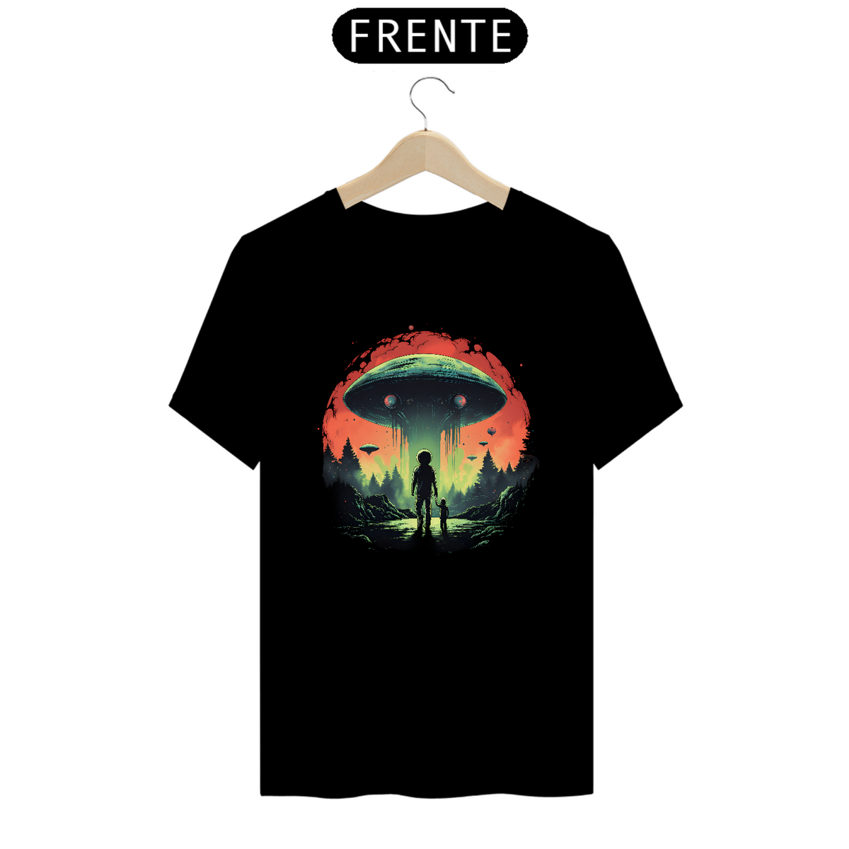 Nome do produto: Camiseta Alien
