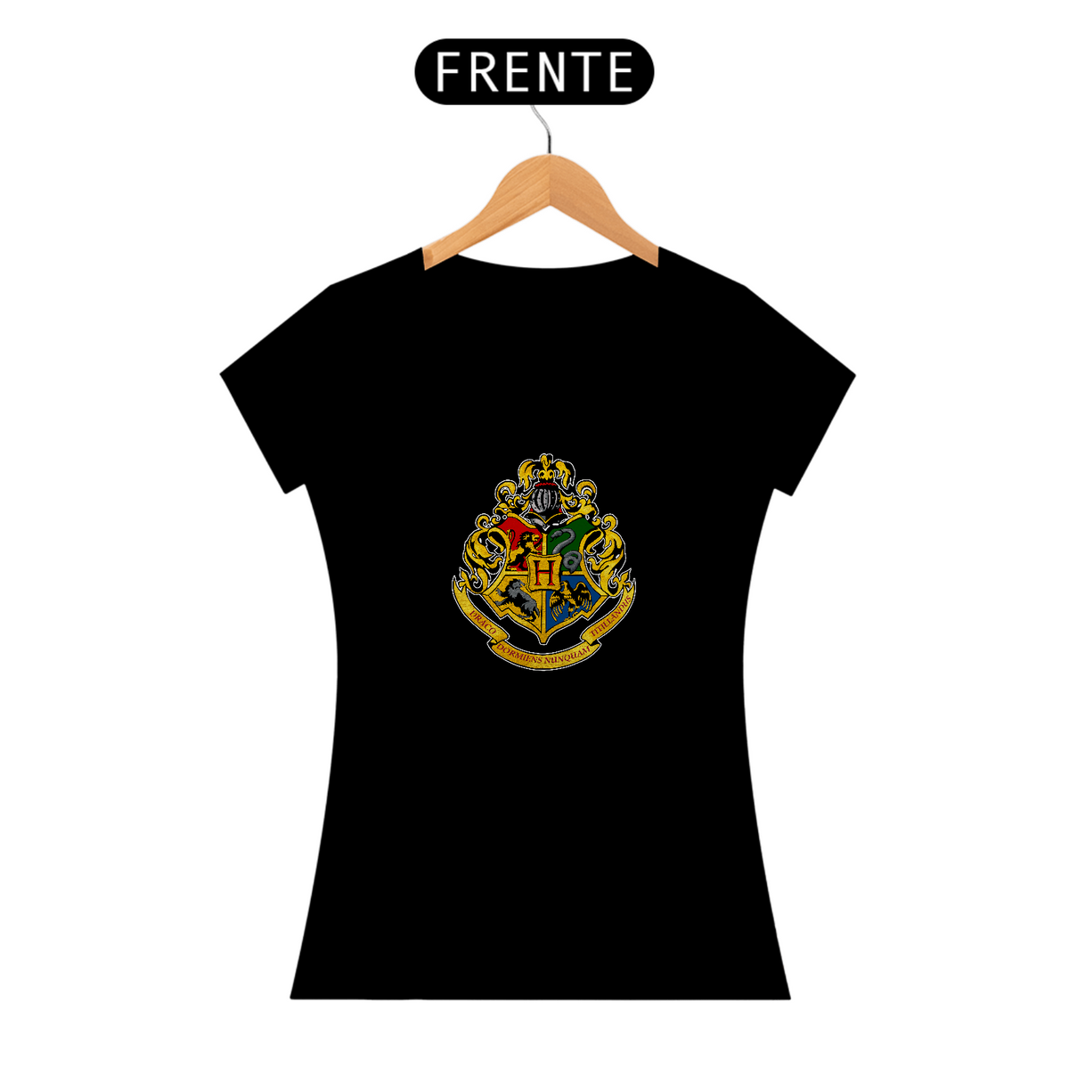 Nome do produto: Camiseta Feminina Hogwarts