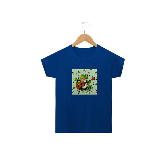 Camiseta infantil Frog&Uke