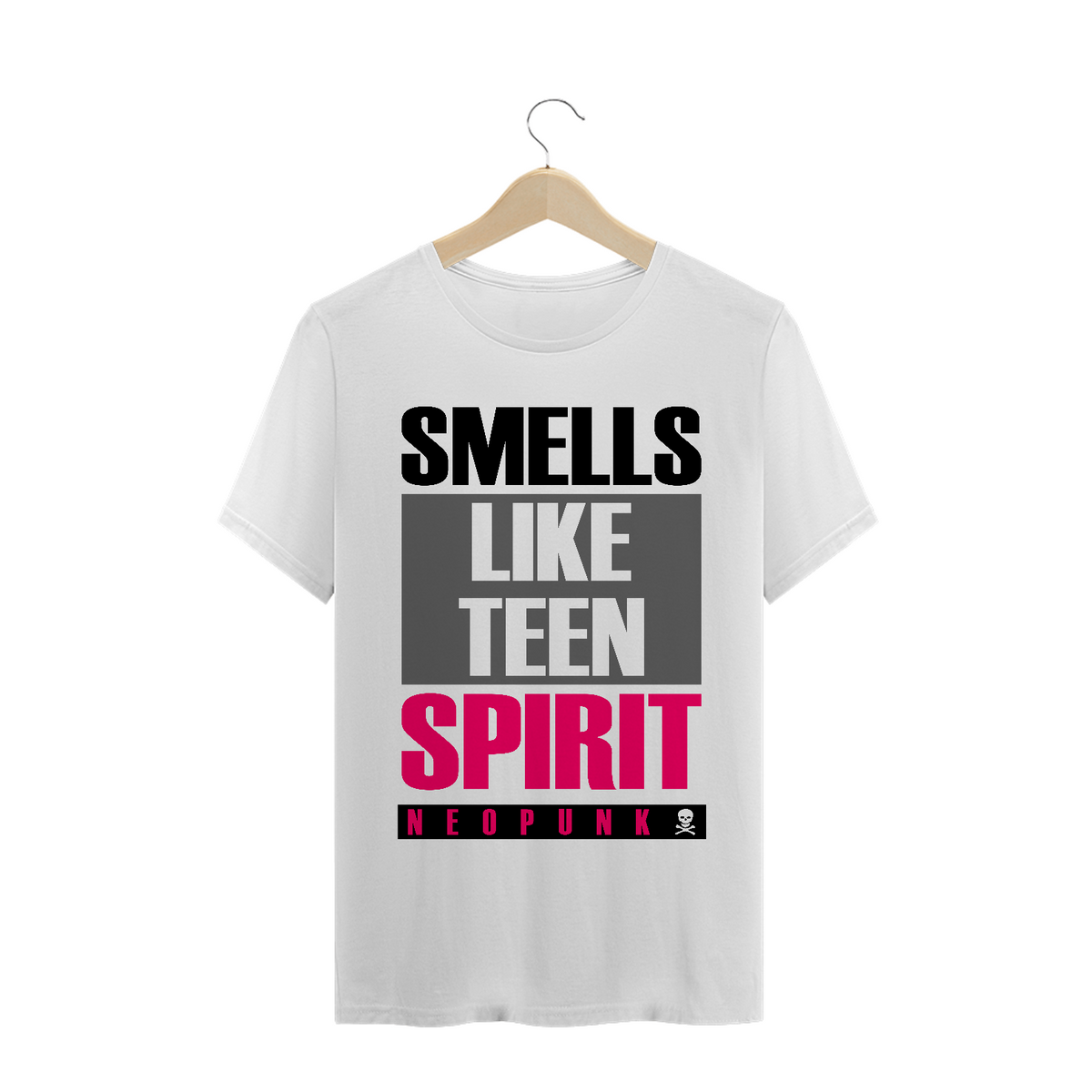 Nome do produto: Camiseta Masculina Smells Like Teen Spirit