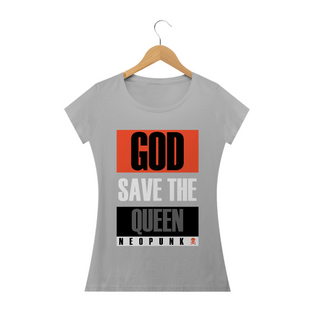 Nome do produtoCamiseta Feminina God Save The Queen