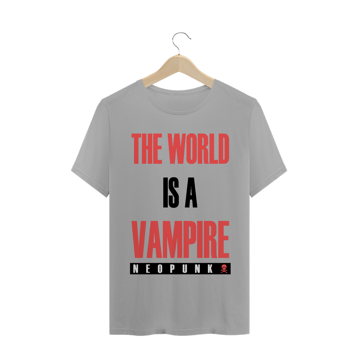 Nome do produto: Camiseta Masculina The World Is A Vampire