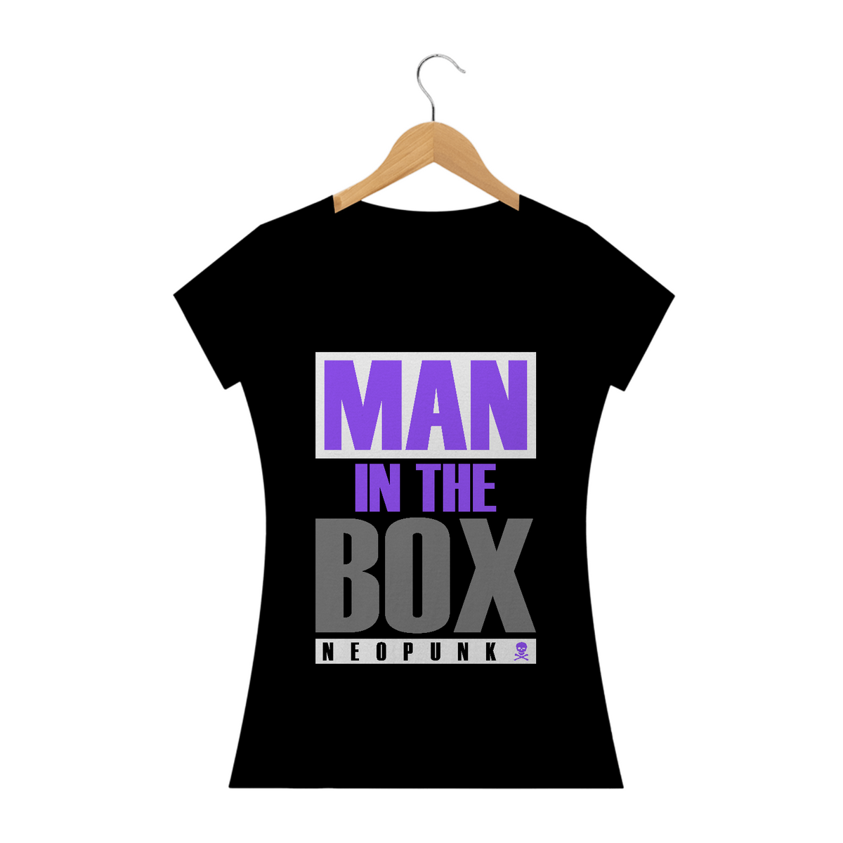 Nome do produto: Camiseta Feminina Man In The Box