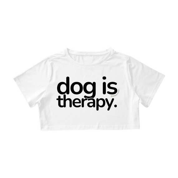 Cropped Cão - dog is therapy