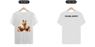 Nome do produtoCamisa Shiba Army com estampa Shiba Forte