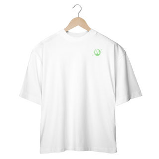 Nome do produtoCamiseta Oversized Minimalista Steel Ball Verde Frente 