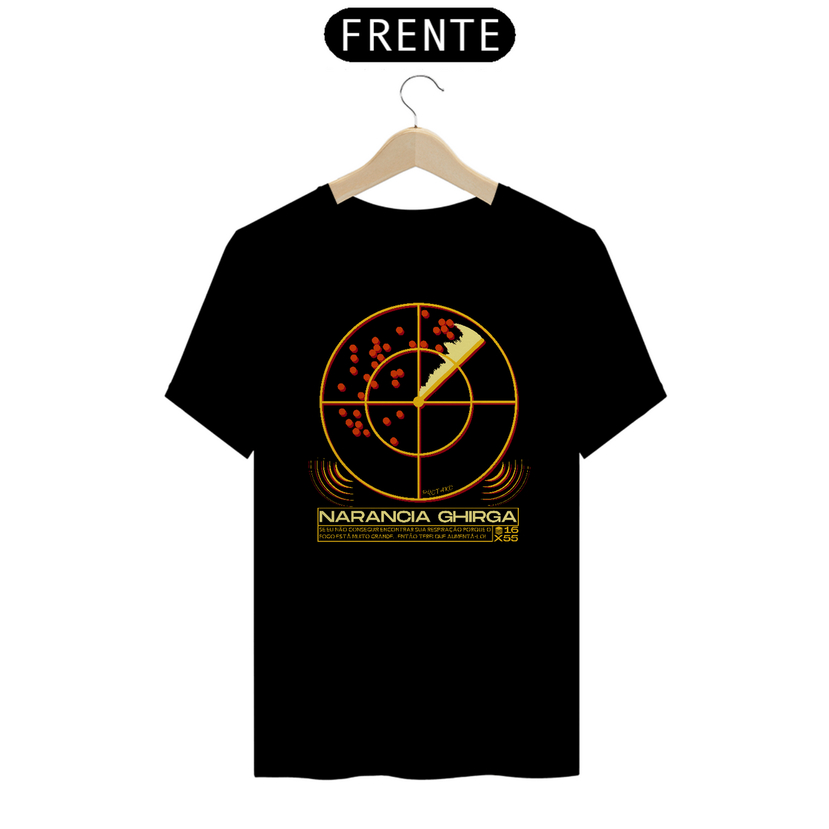 Nome do produto: Camiseta Narancia Frente