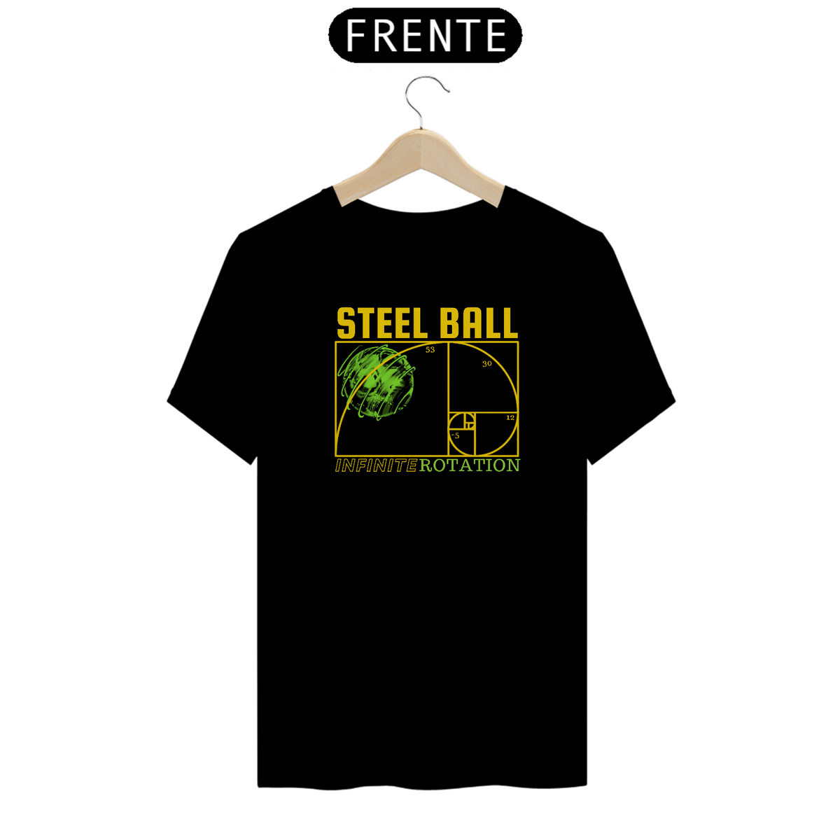 Nome do produto: Camiseta Steel Ball Frente