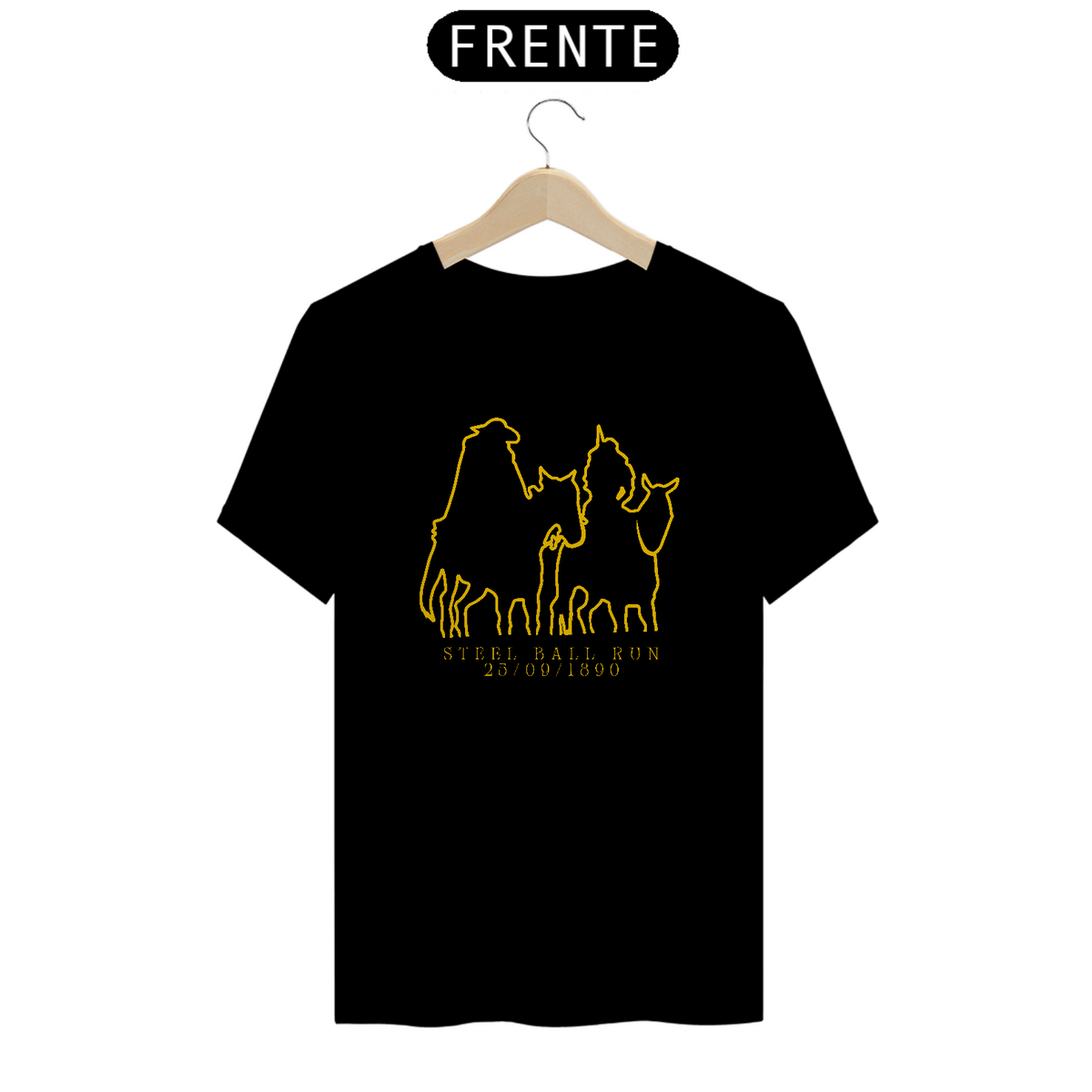 Nome do produto: Camiseta Sbr Amarelo Frente