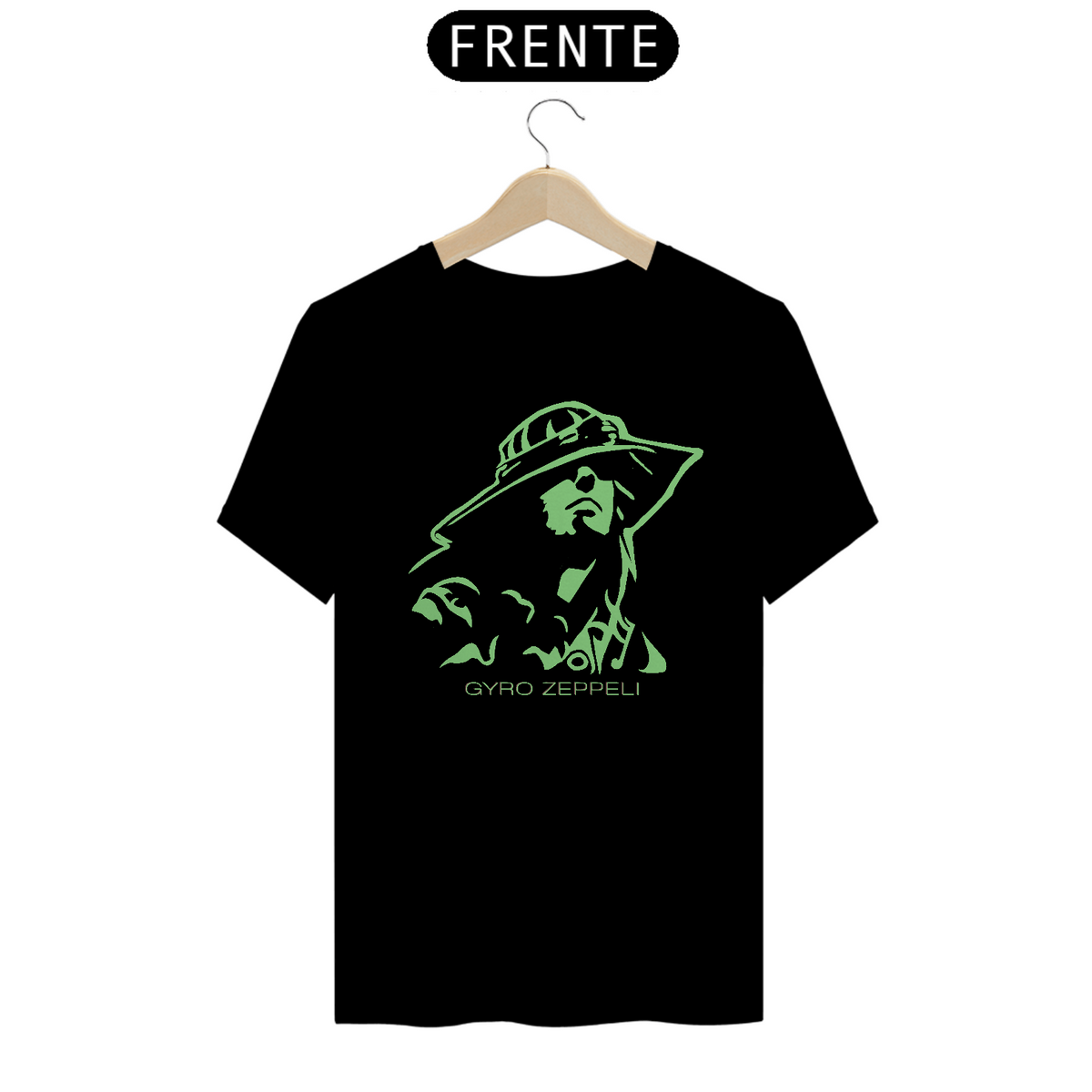 Nome do produto: Camiseta Gyro Verde Frente
