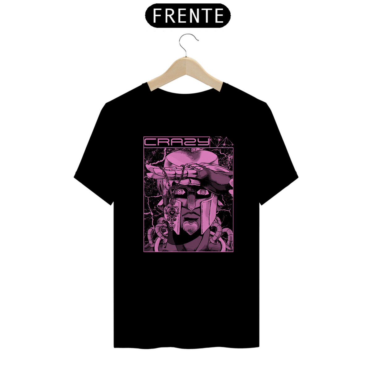 Nome do produto: Camiseta Crazy Frente