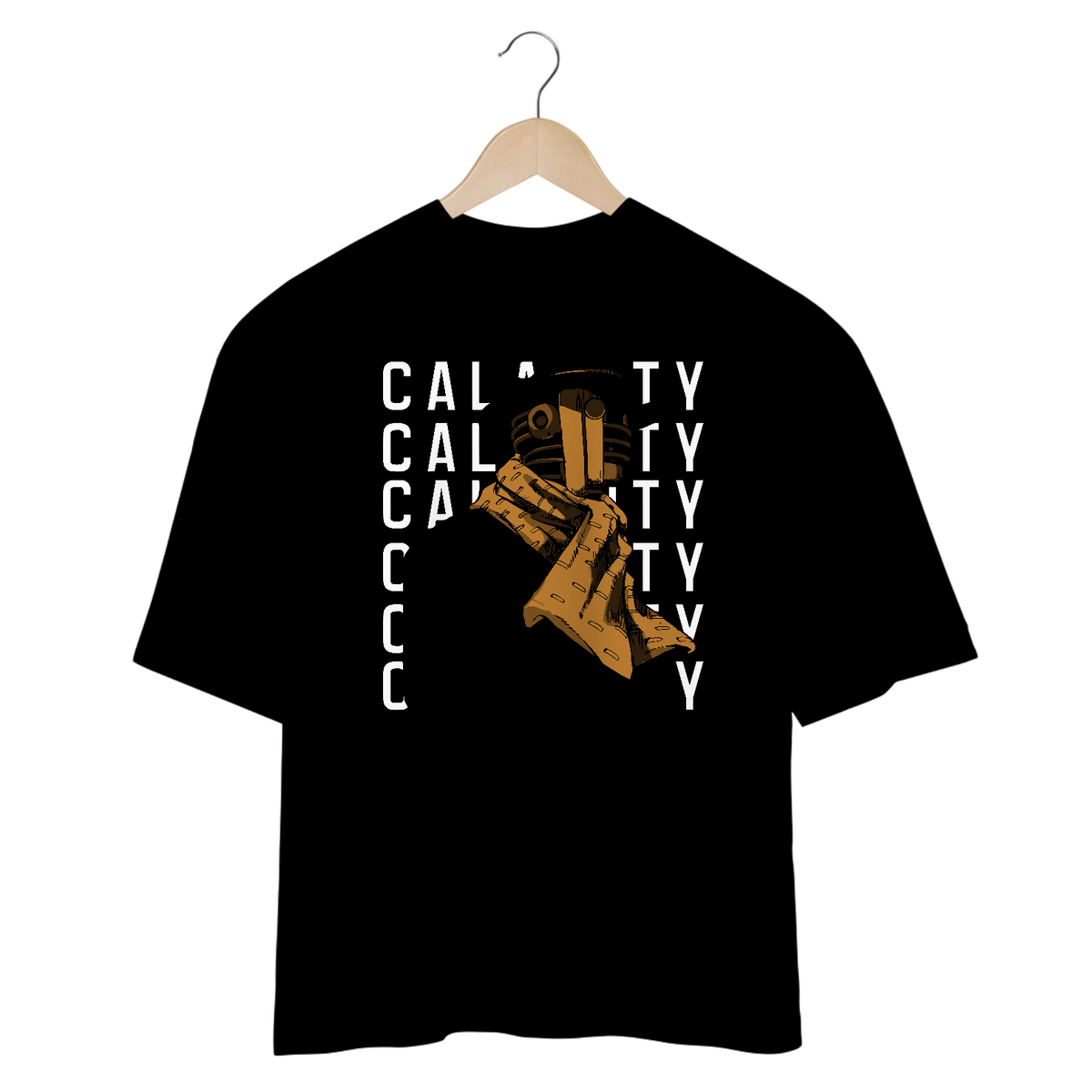 Nome do produto: Camiseta Oversized Calamity Frente