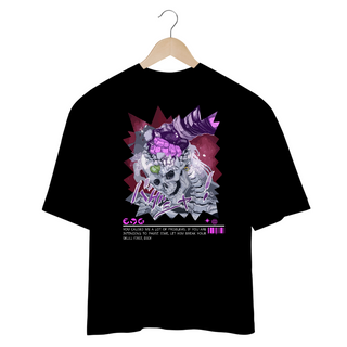 Camiseta Oversized Dio/Jotaro Frente