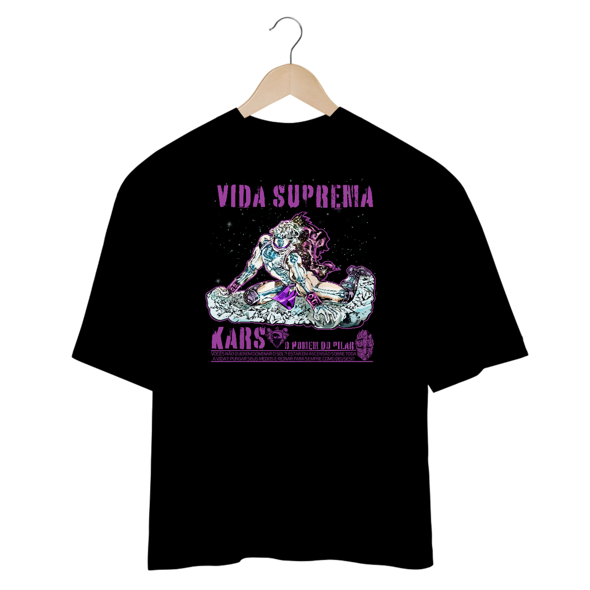 Nome do produto: Camiseta Oversized Kars Frente