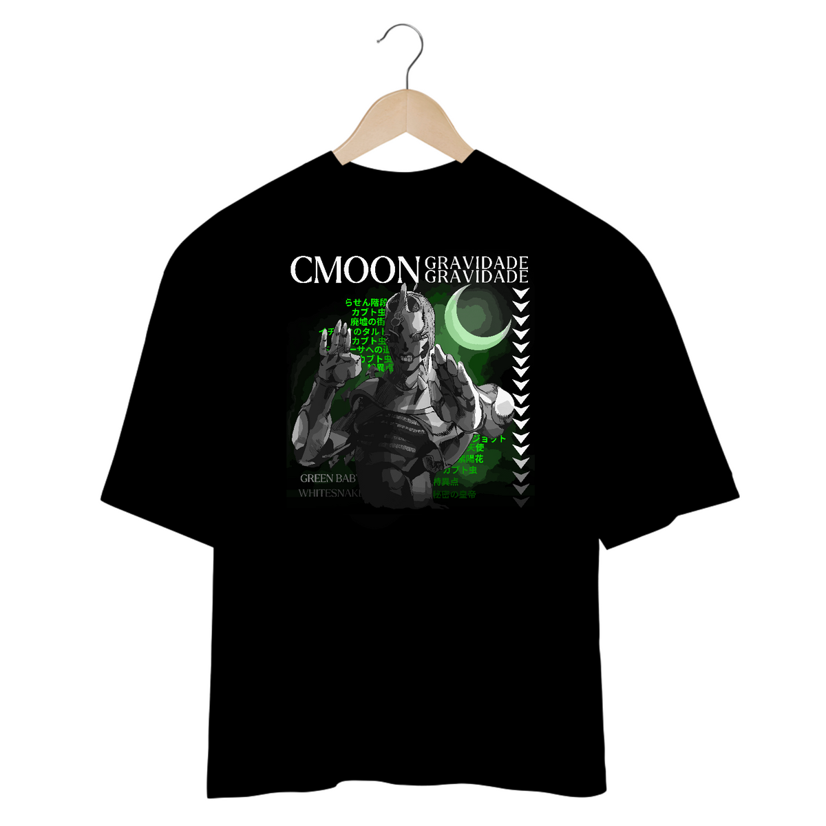 Nome do produto: Camiseta Oversized C-moon Frente