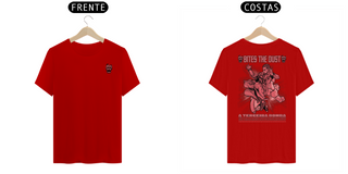 Nome do produtoCamiseta Bites Dust Frente Costas 