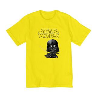 Nome do produtoColeção Star Wars - Camiseta infantil 02 a 08 anos - Darth Vader Baby