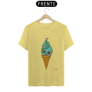 Nome do produtoT-Shirt Estonada- Coleção Verão - Estampa Casquinha de Sorvete