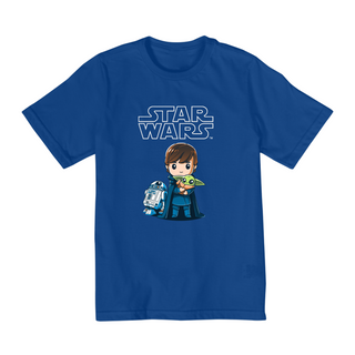 Nome do produtoColeção Star Wars - Camiseta infantil  10 a 14  anos -