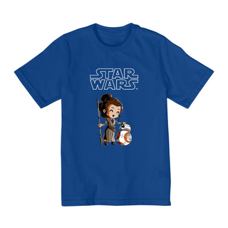 Nome do produtoColeção Star Wars - Camiseta infantil 02 a 08 anos - Droide e