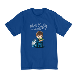 Nome do produtoColeção Star Wars - Camiseta infantil 02 a 08 anos - 