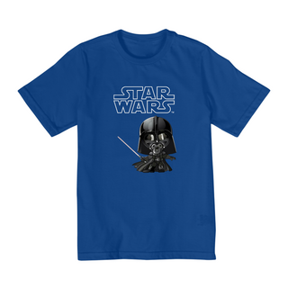 Nome do produtoColeção Star Wars - Camiseta infantil 02 a 08 anos -  Darth Vader 