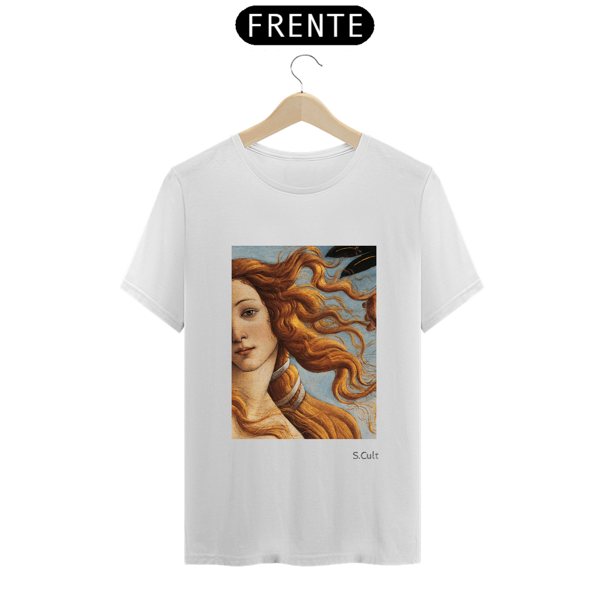 Nome do produto: T-Shirt Coleção Abstrato Colors - Vênus de Botticelli