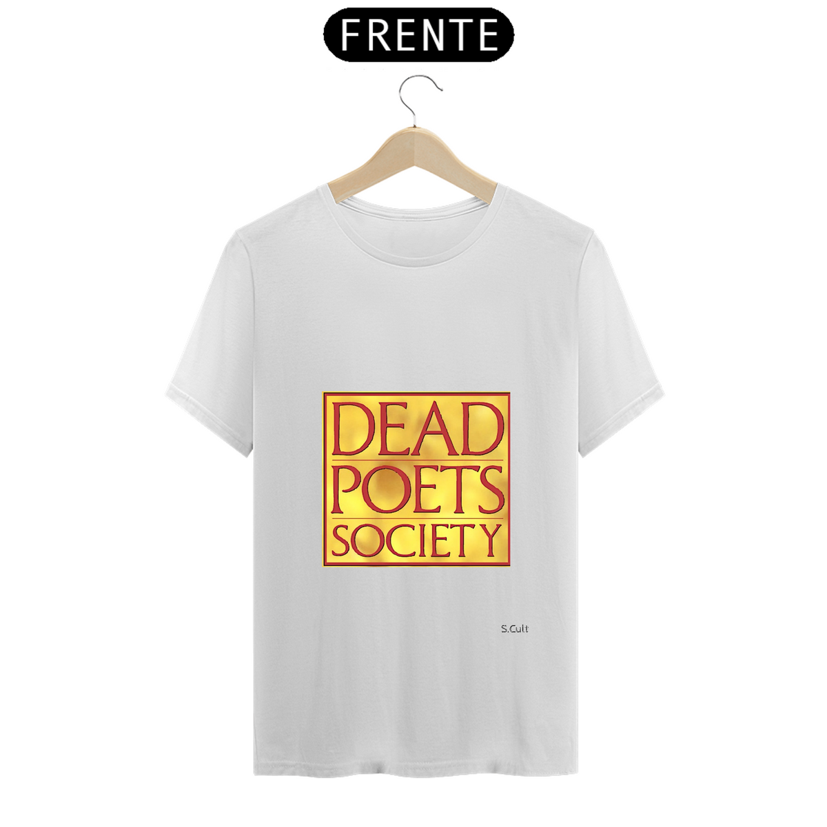 Nome do produto: T-Shirt - Coleção Cinema - Estampa  Sociedade dos Poetas Mortos