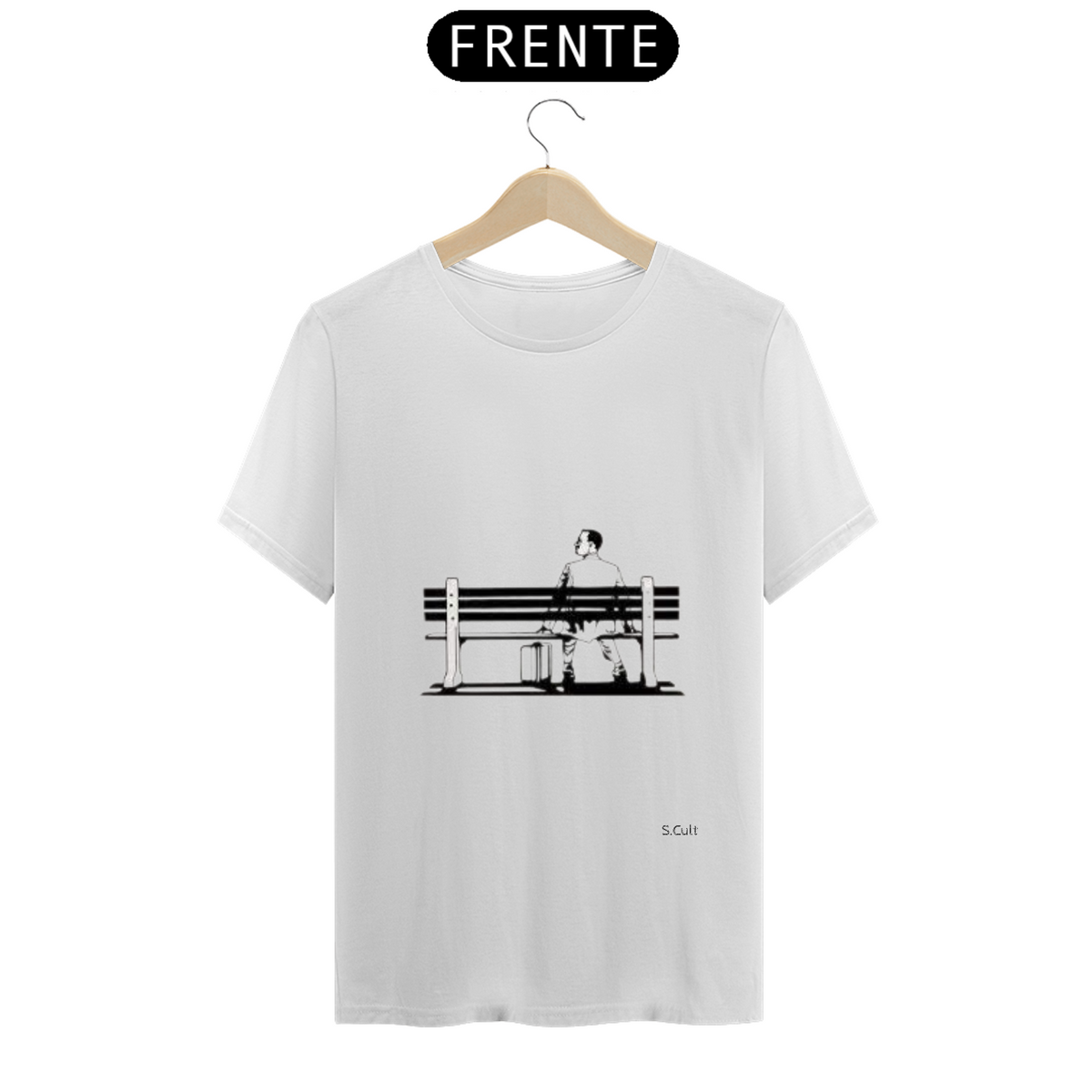 Nome do produto: T-Shirt - Coleção Cinema - Estampa Forrest Gump
