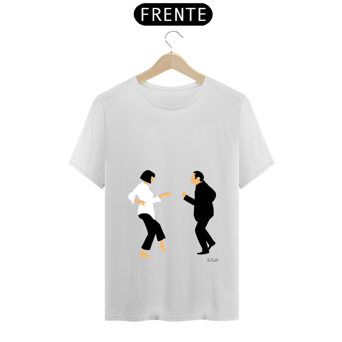 Nome do produto: T-Shirt - Coleção Cinema - Estampa Pulp Fiction