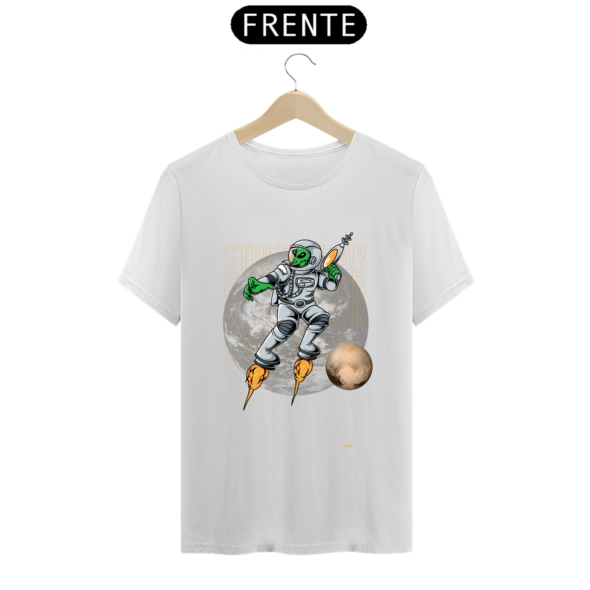 Nome do produto: T-Shirt Prime- Coleção Moda Urbana - Streetwear