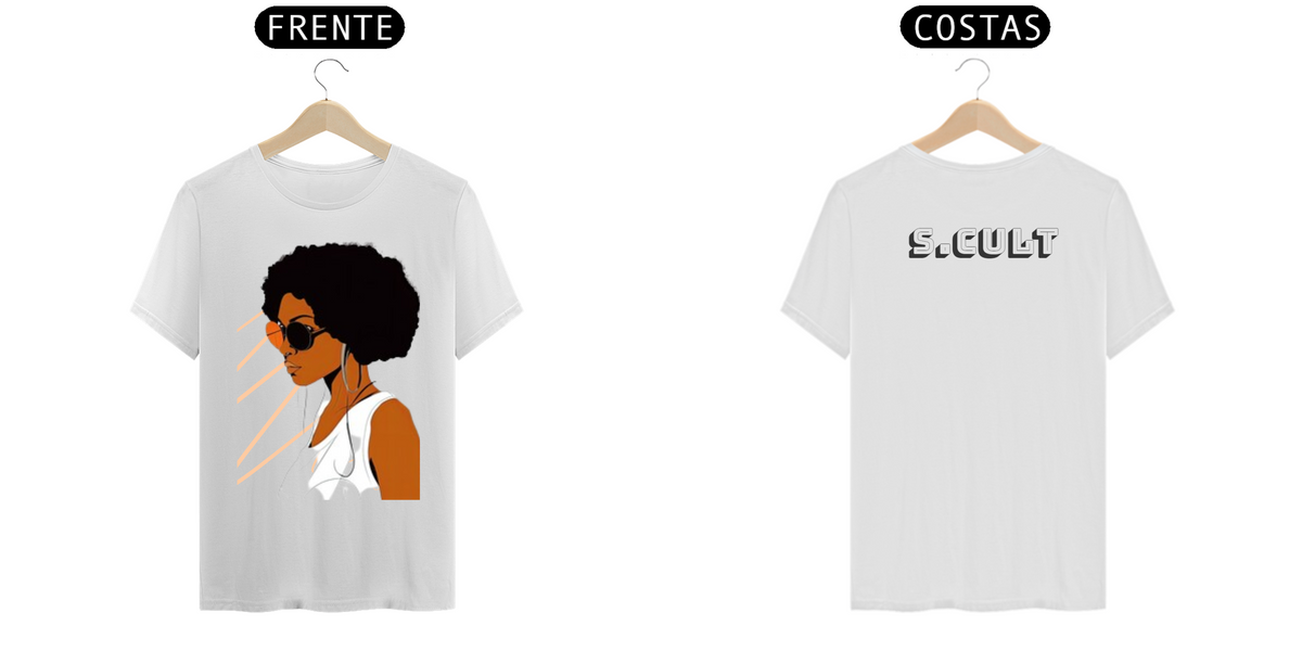 Nome do produto: T-Shirt Prime - Coleção Etnias - Africanas