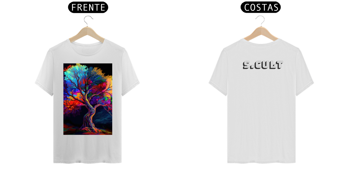 Nome do produto: T-Shirt Prime - Coleção Etnias- Africanas