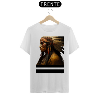 T.Shirt Coleção Etnias- Ref.Nativo Americano - Apache IA
