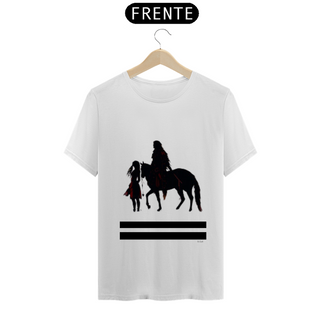 Nome do produtoT.Shirt Coleção Etnias- Ref.Nativo Americano -  India Nativa Americana e o cavalo