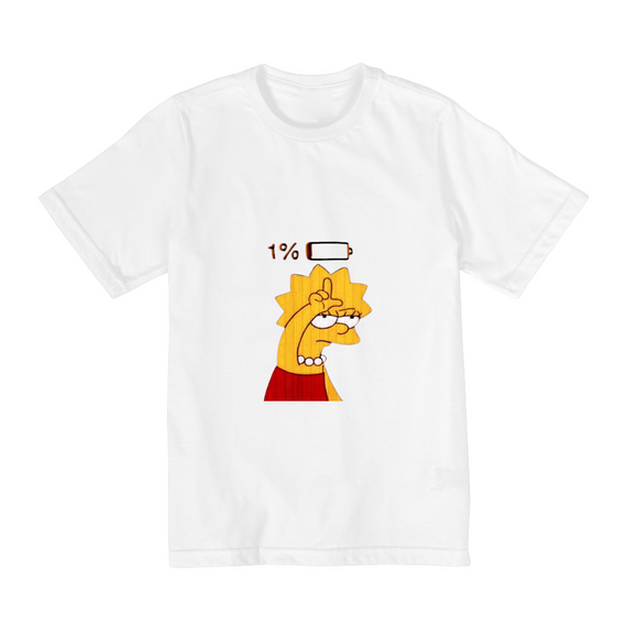 Camiseta Infantil 10 a 14 anos - Coleção Os simpsons